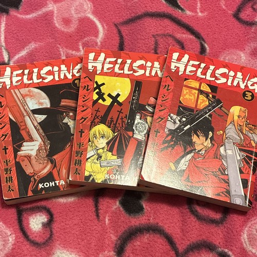 Hellsing manga lot vols 3 - manga,