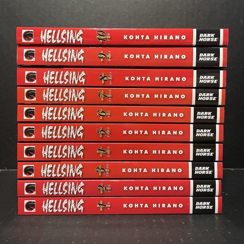 Hellsing manga volumes - manga, 1-10